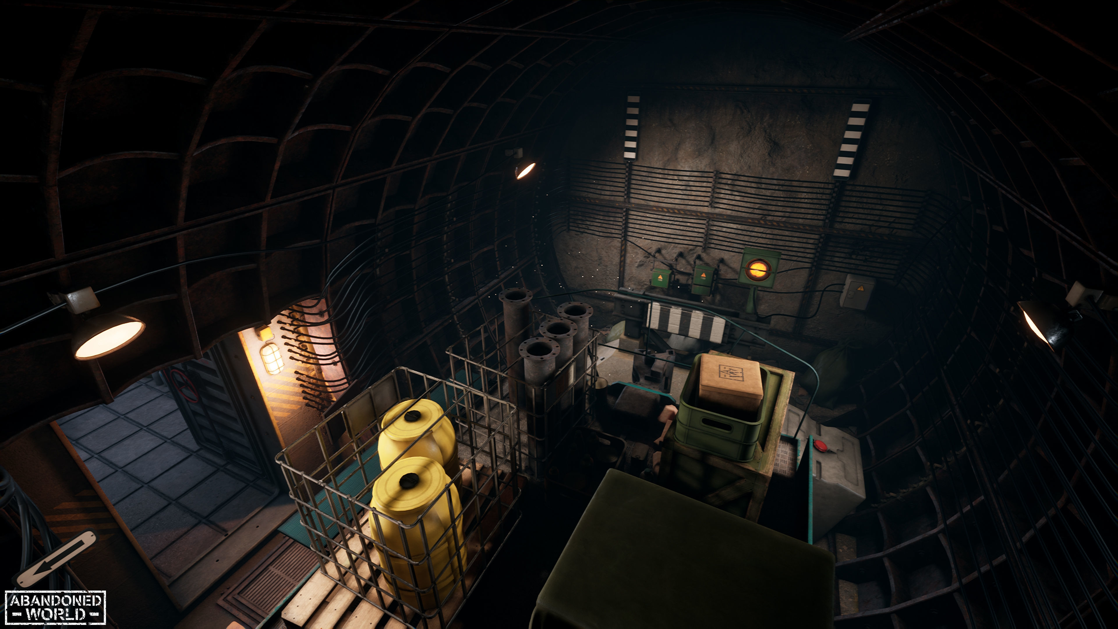 Modular Underground Tunnels for UE Low-poly 3D model_17