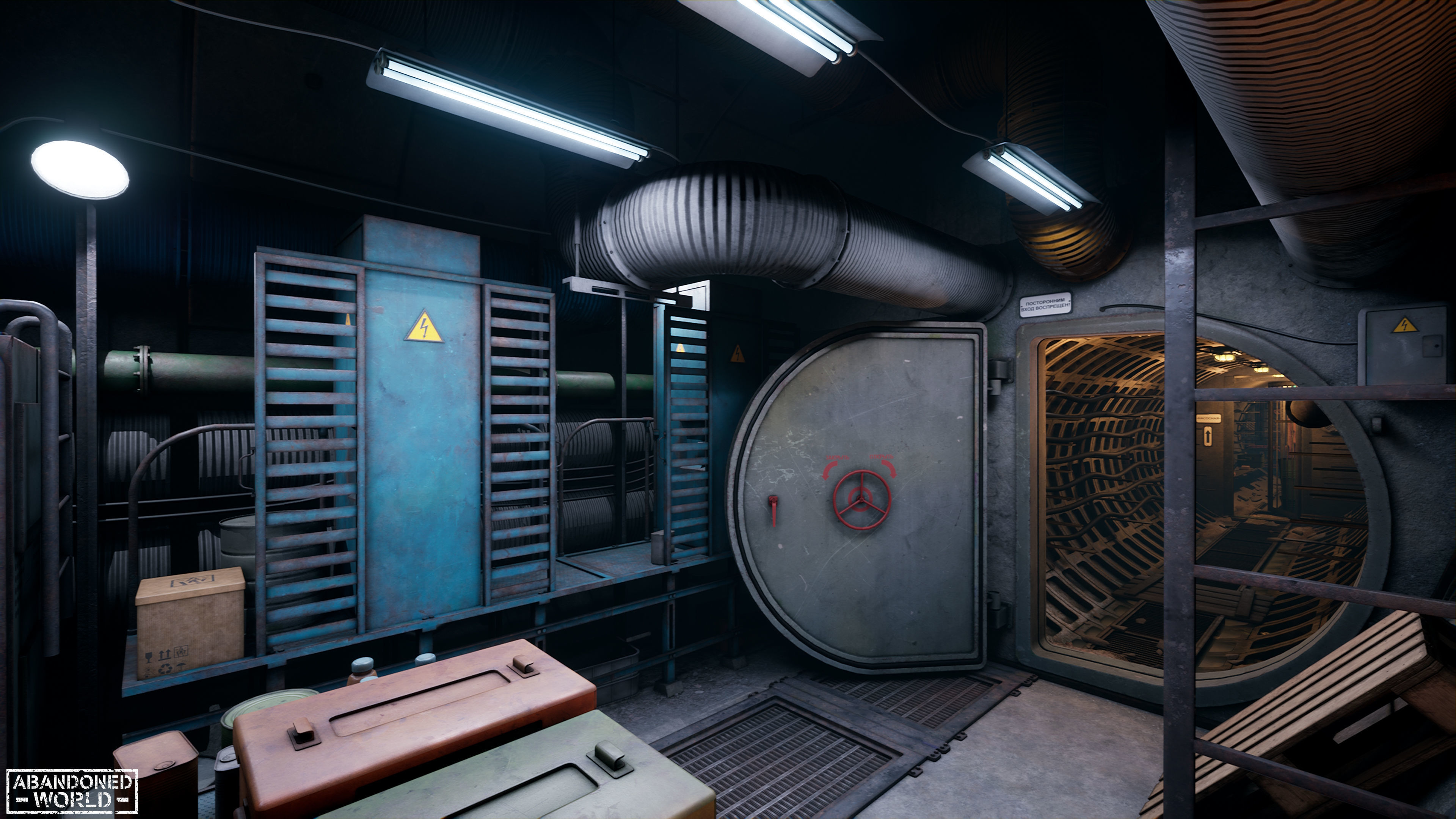 Modular Underground Tunnels for UE Low-poly 3D model_18