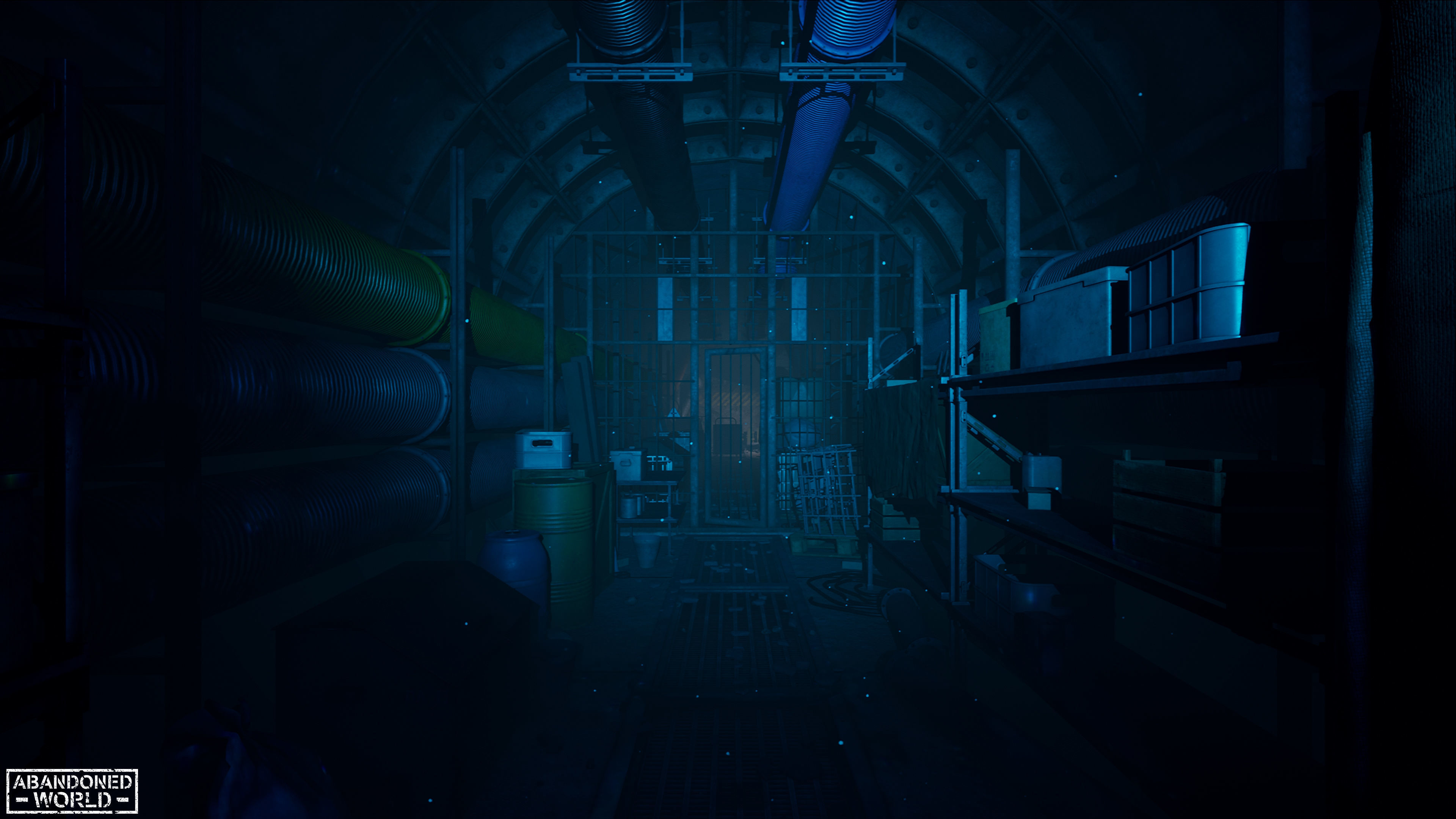 Modular Underground Tunnels for UE Low-poly 3D model_11