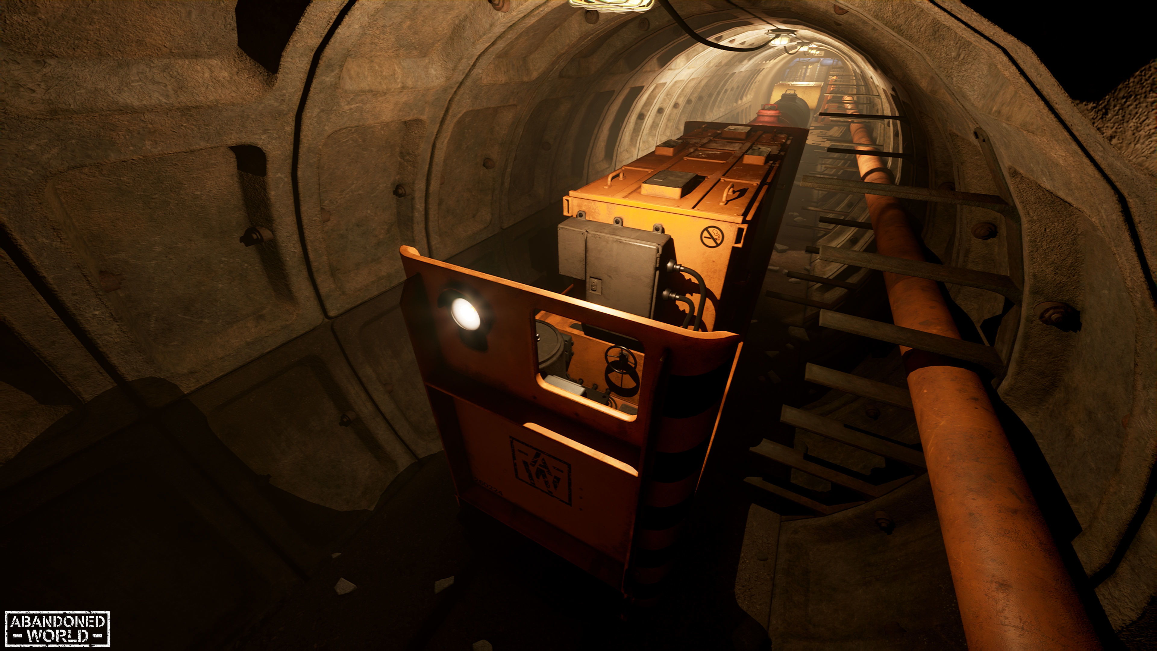 Modular Underground Tunnels for UE Low-poly 3D model_28