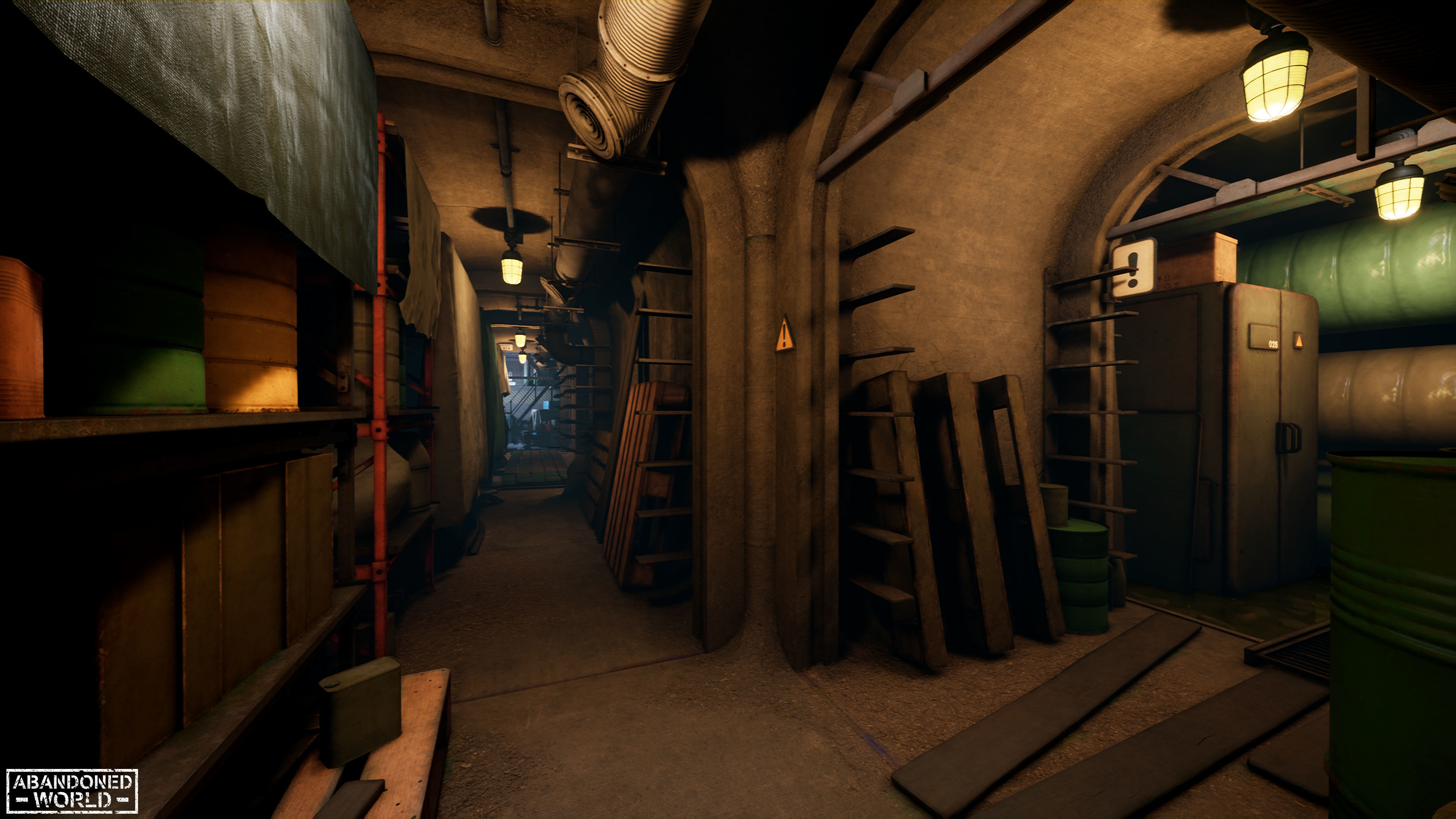 Modular Underground Tunnels for UE Low-poly 3D model_23