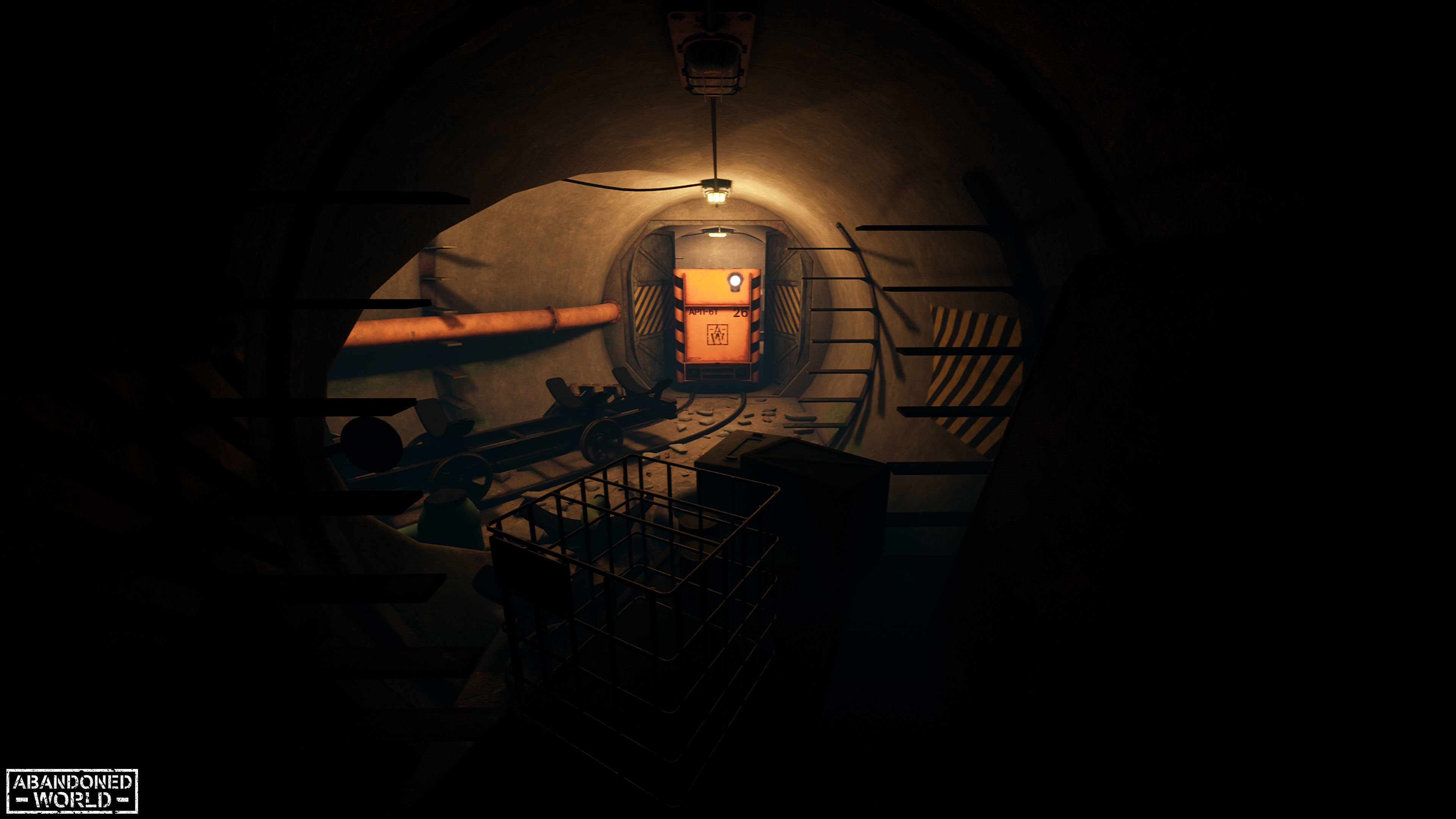 Modular Underground Tunnels for UE Low-poly 3D model_32