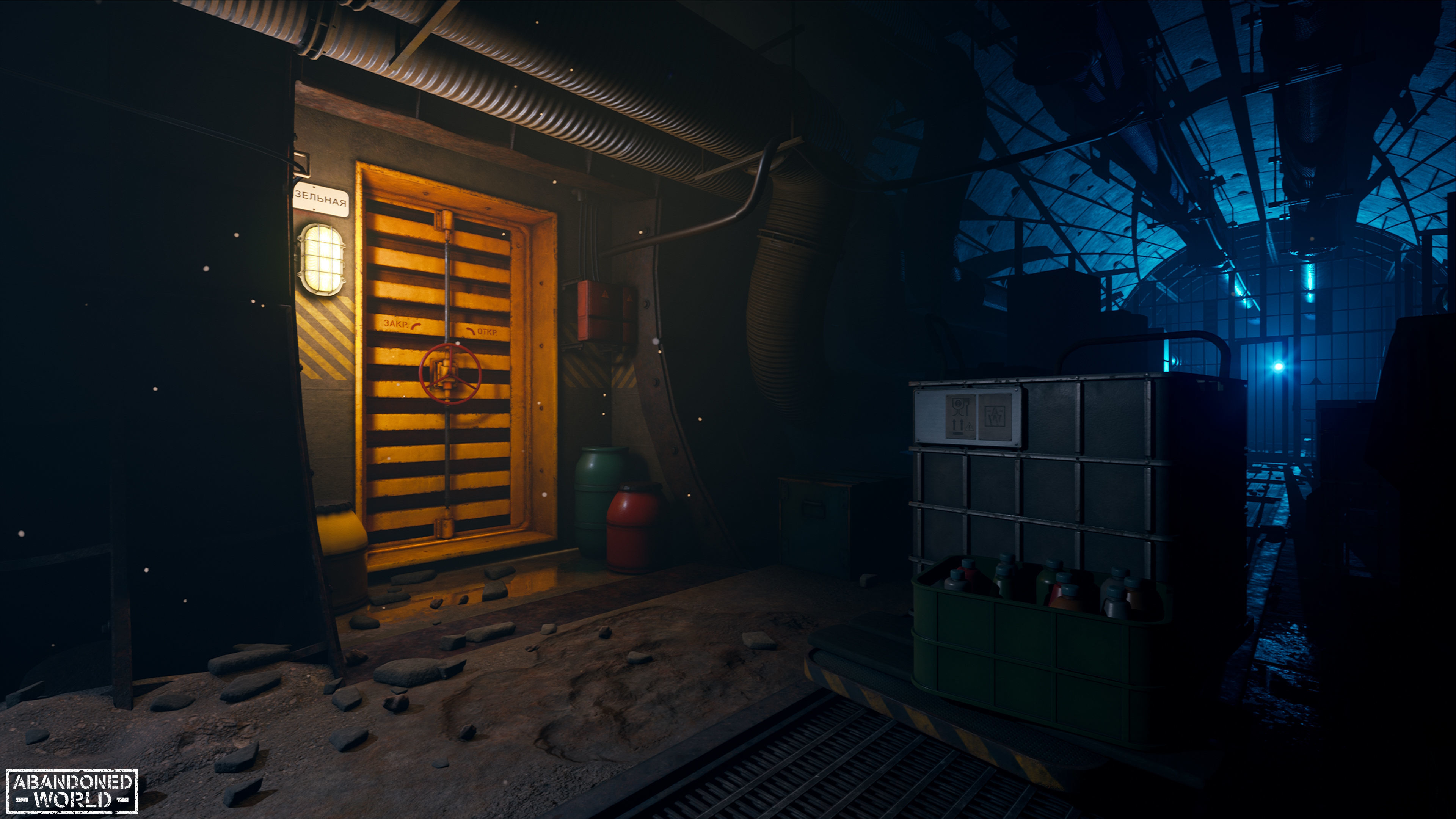 Modular Underground Tunnels for UE Low-poly 3D model_13