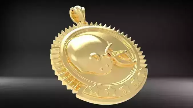 Football Helmet Sports Pendant Necklace Jewerly