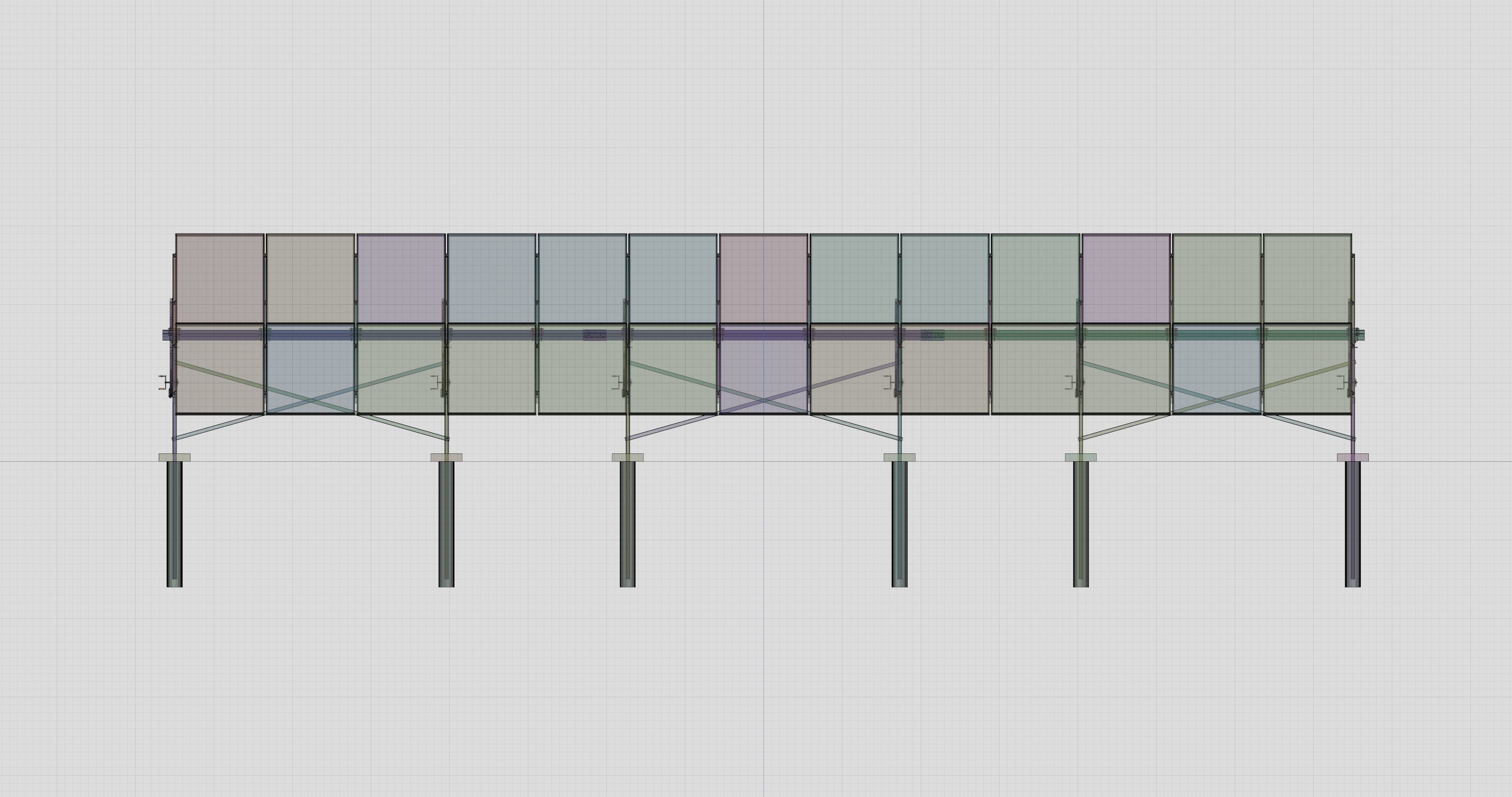 Manual Tracker Solar Energy Structure Type-2 3D model_26