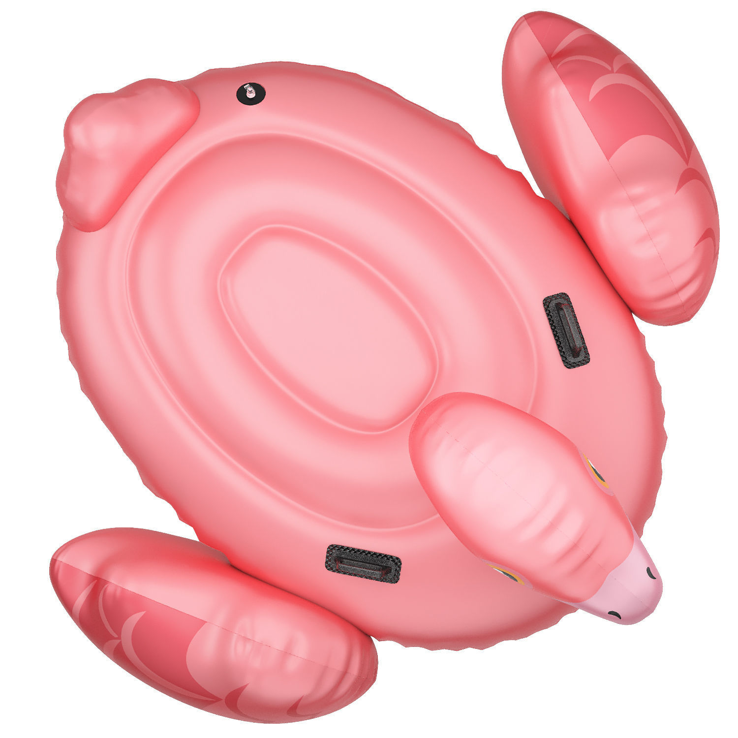 pink Intex mega flamingo Inflatable Island  3D model_2