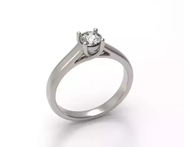 R 032 Solitaire ring