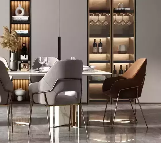 modern dining room interior 00