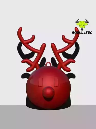 Reindeer Ball 3D print model Reindeer Ball 3D print model