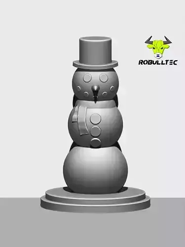 Snowman 3D print model
