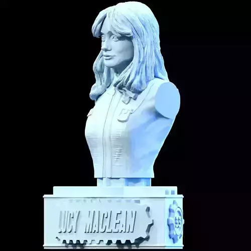 LUCY MACLEAN  bust fallout Ella Purnell  3D print model