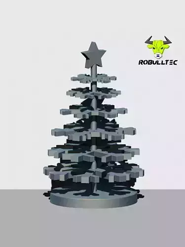 Christmas Snow Tree 3D print model Christmas Snow Tree 3D print model