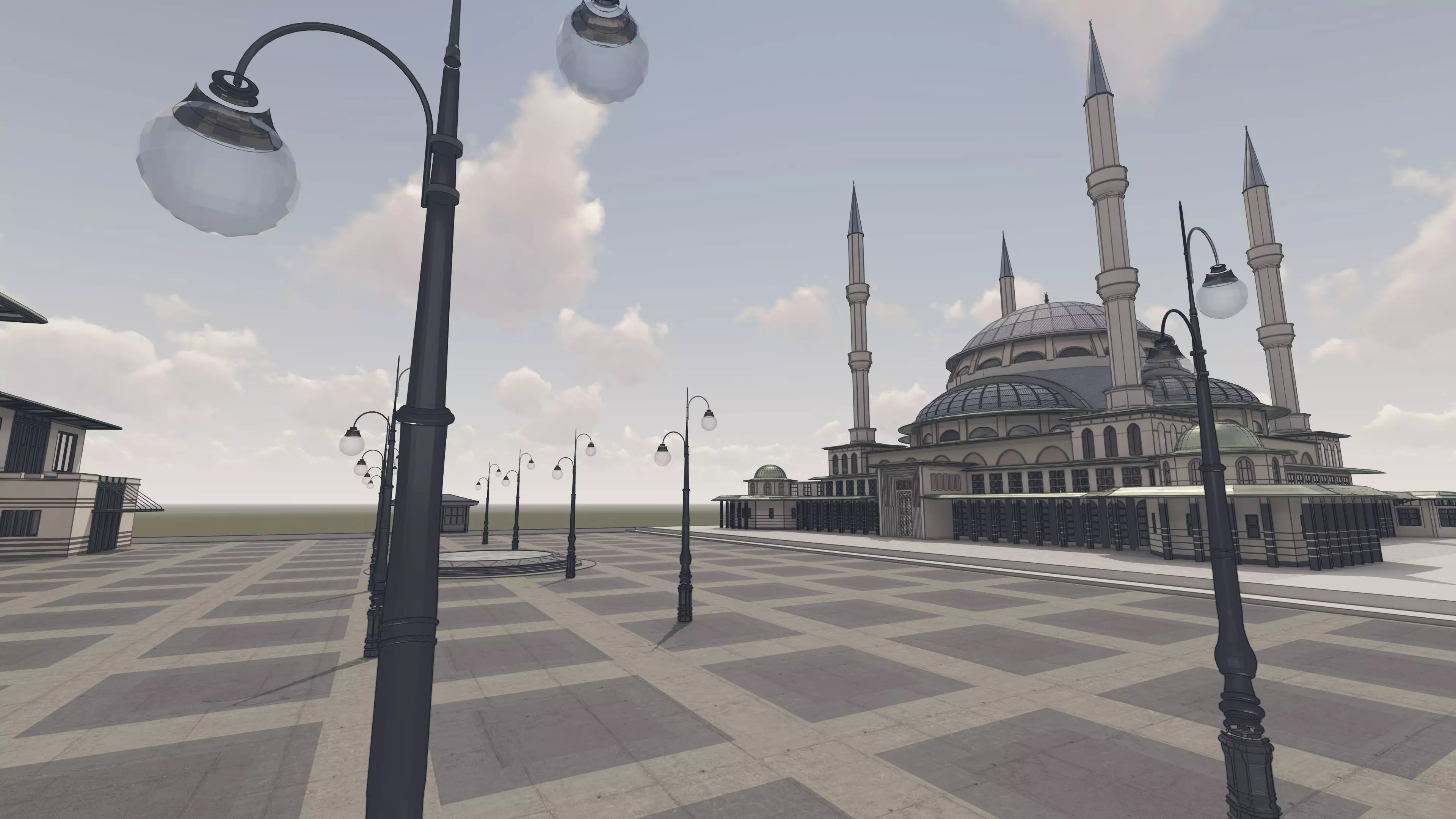 TCCB Millet Camii 3D model_0