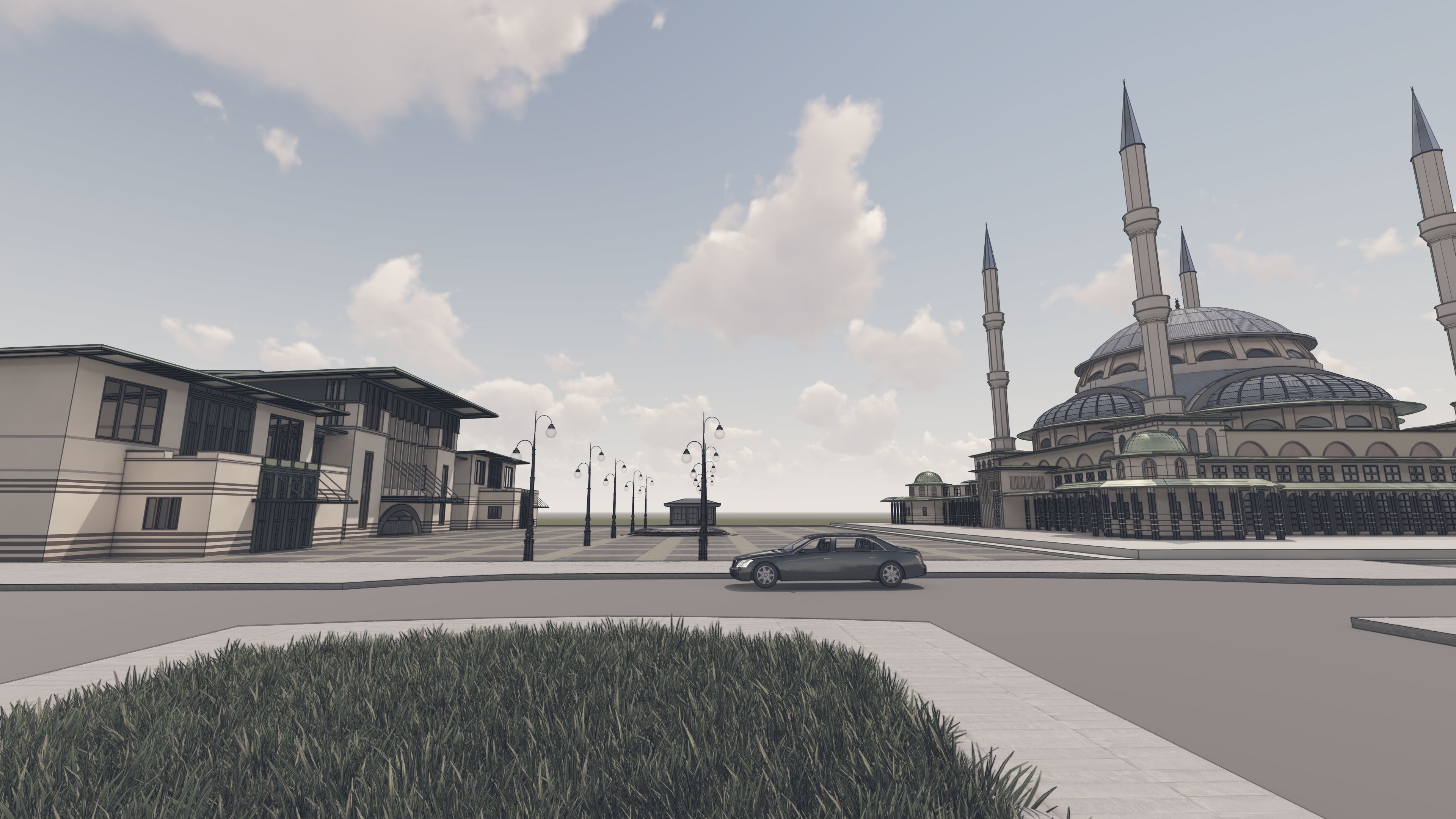 TCCB Millet Camii 3D model_2