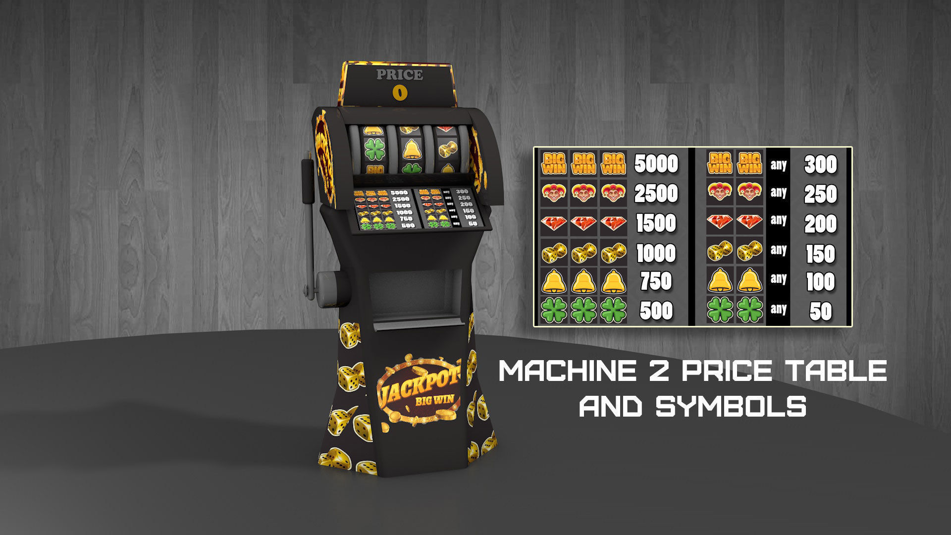 Functional Slot machines 3D model_10