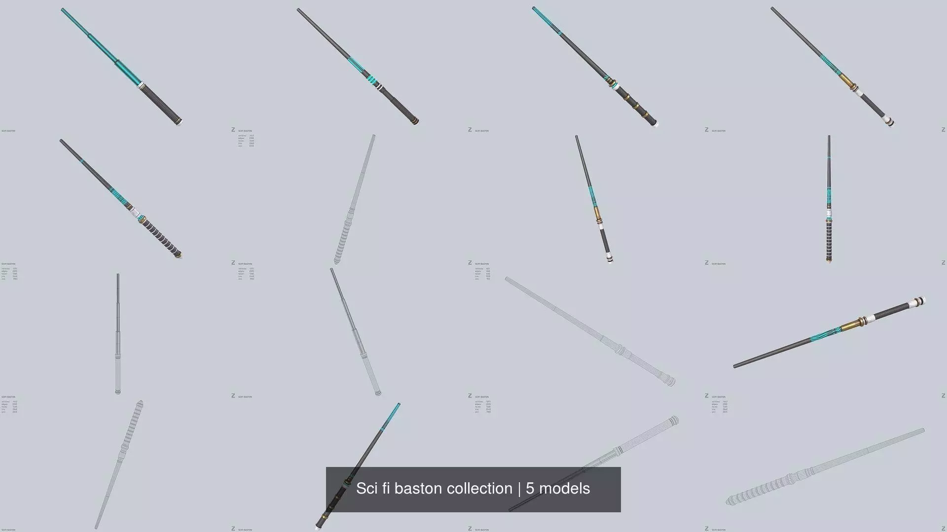 Sci fi baston collection _6