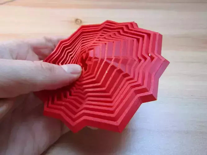 Sloshy Fidget Toy 3D print model Sloshy Fidget Toy 3D print model