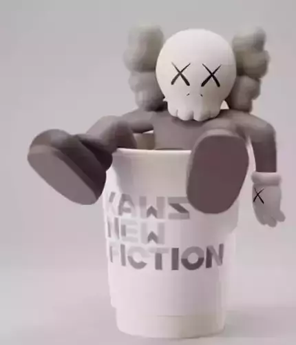 Kaws Companion New Fiction Fan Art Toy 