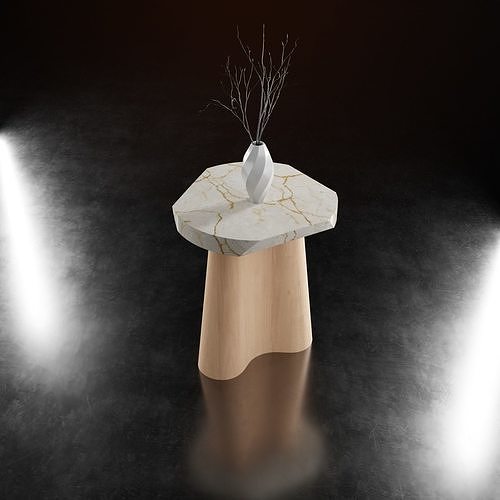 Creative table 3D model