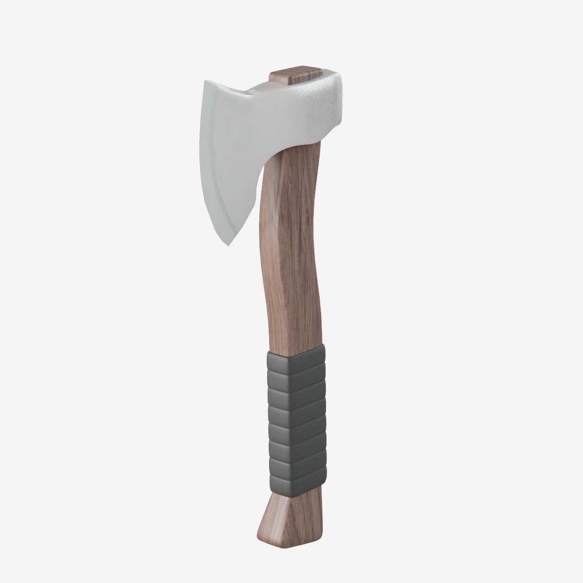 Survival Axe 01 Low-poly 3D model_15