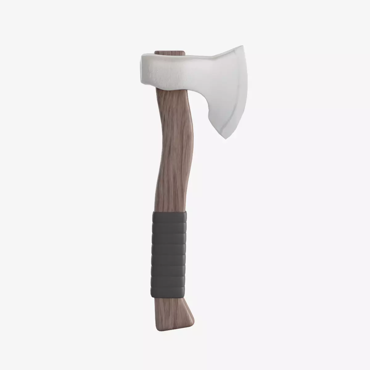 Survival Axe 01 Low-poly 3D model_0