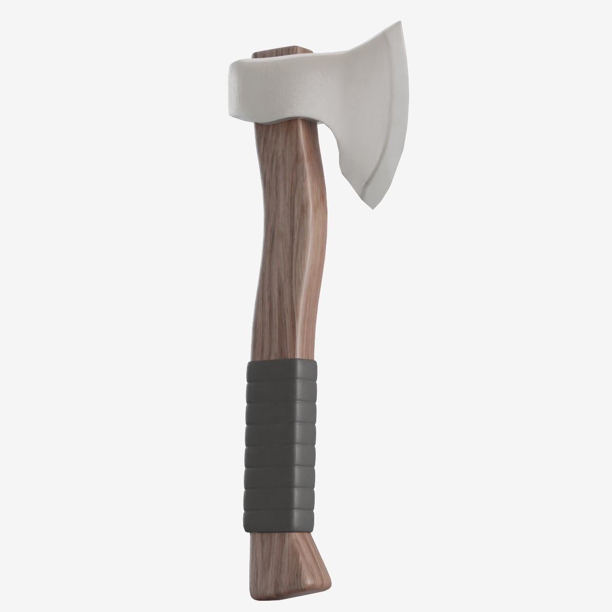 Survival Axe 01 Low-poly 3D model_8