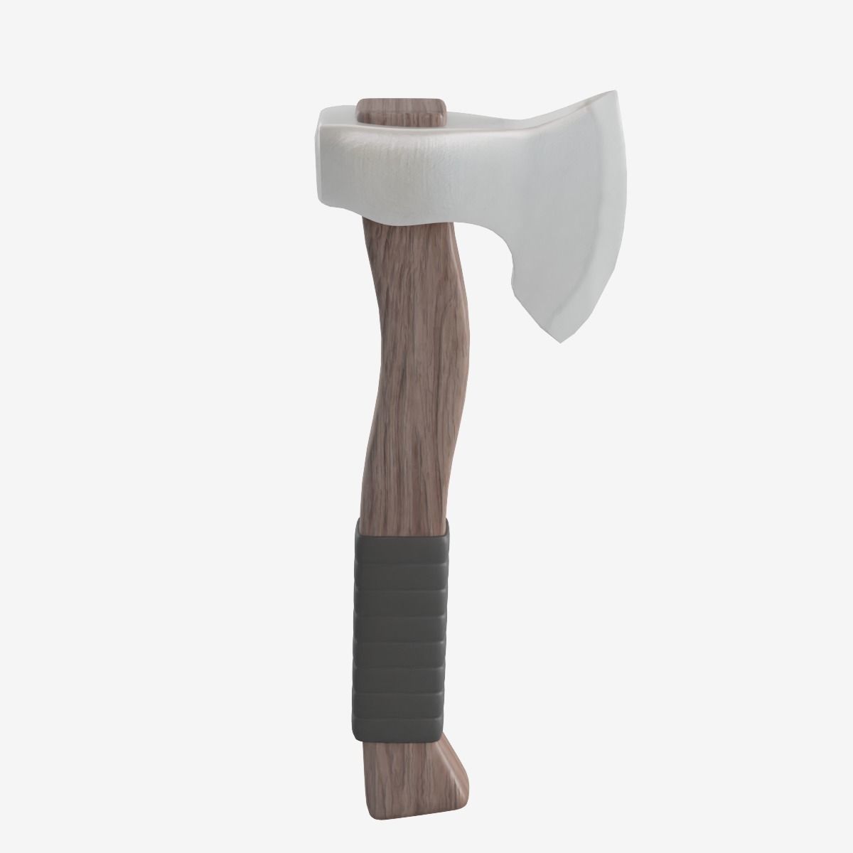 Survival Axe 01 Low-poly 3D model_4