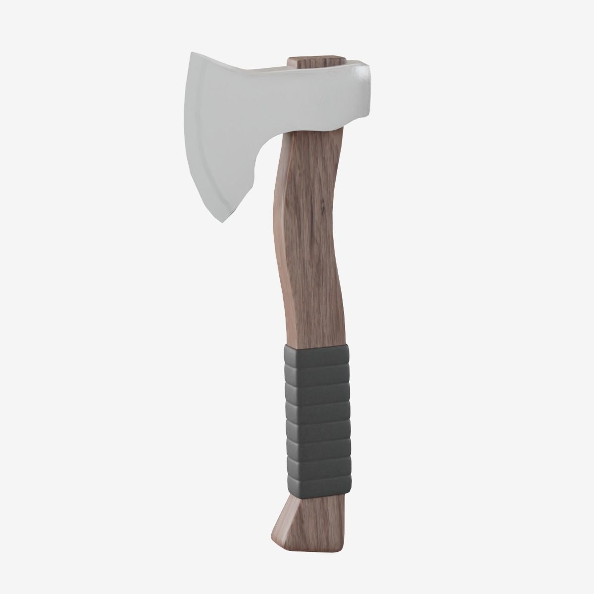 Survival Axe 01 Low-poly 3D model_14
