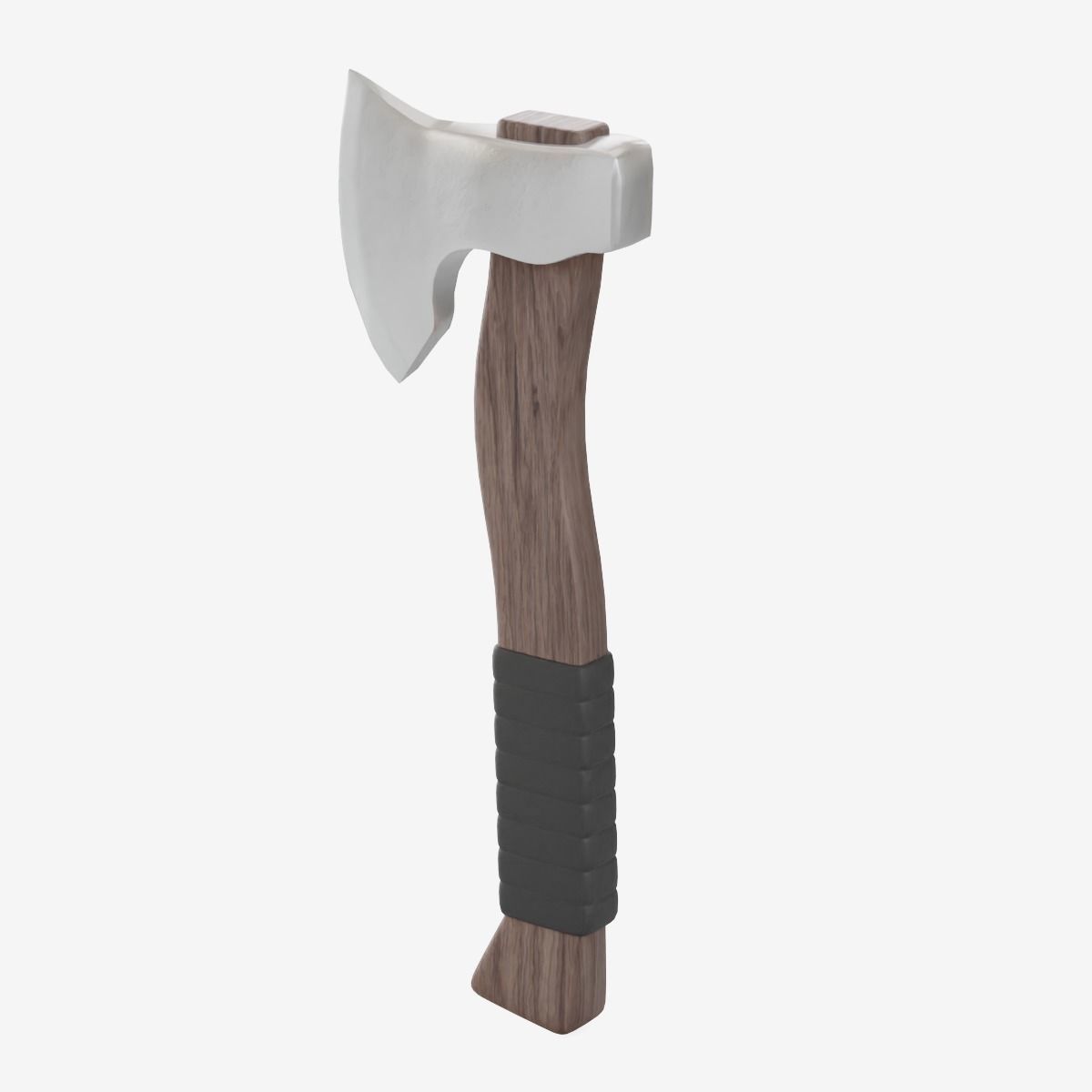 Survival Axe 01 Low-poly 3D model_13