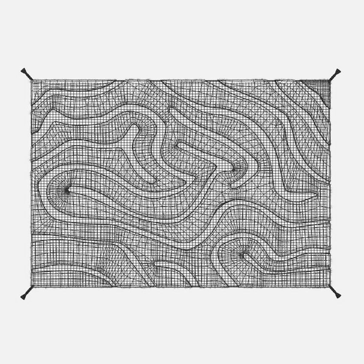 Wool carpe tMinos Cream in Benuta 3D model_4