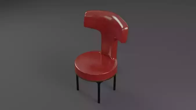 Chesterfield Realistic Chair