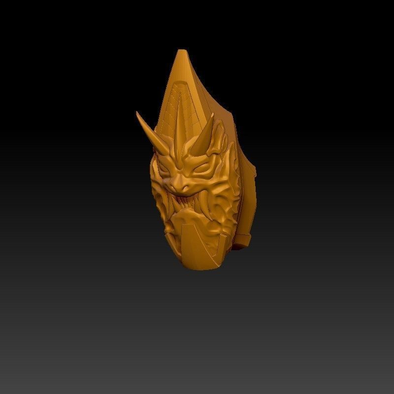 GERBERA STRAIGHT KATANA - KAI VER - FOR COSPLAY AND DISPLAY 3D print model_8