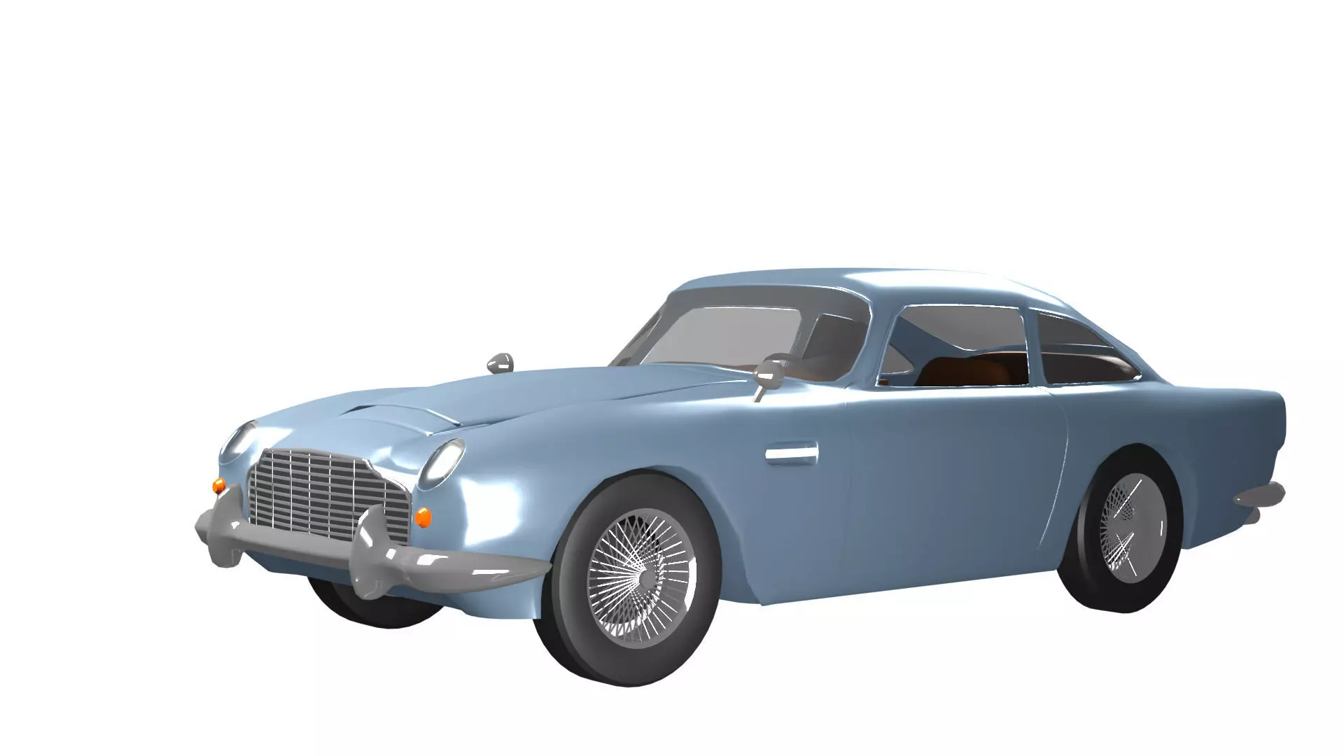 Aston Martin DB05 3D model_0