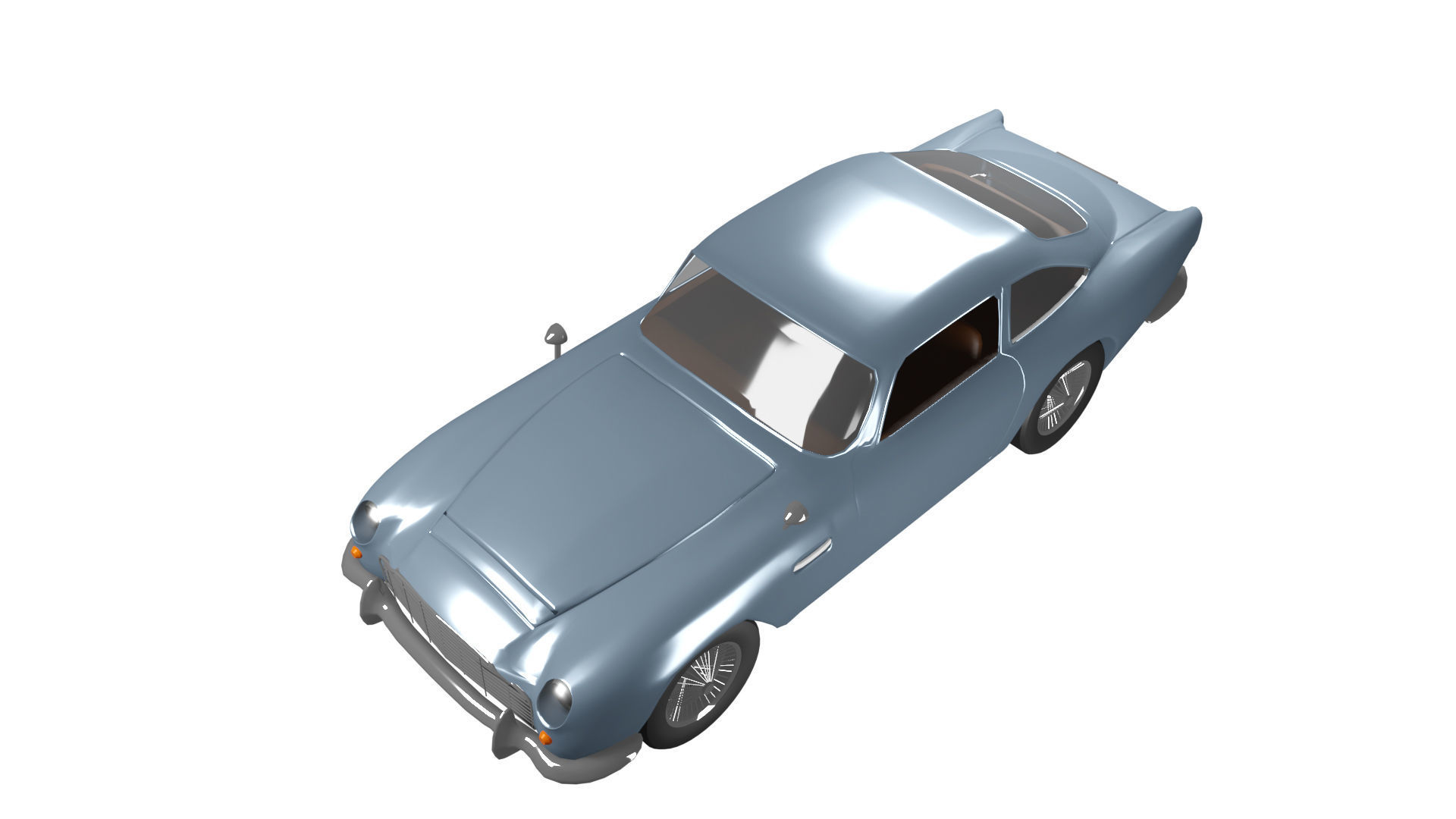 Aston Martin DB05 3D model_2