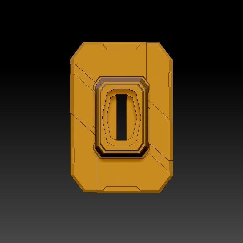 GERBERA STRAIGHT KATANA - MANGA VER - FOR COSPLAY AND DISPLAY 3D print model_3