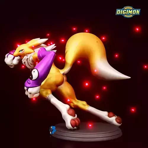 DIGIMON - RENAMON - NFSW 3D PRINTING 3D print model