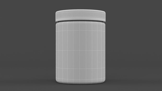 Protein Powder 3D model 7