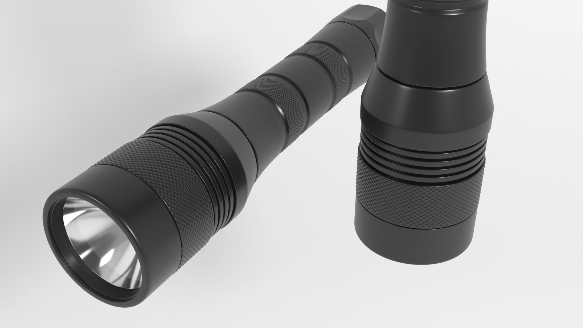 Flashlight 3D model_11