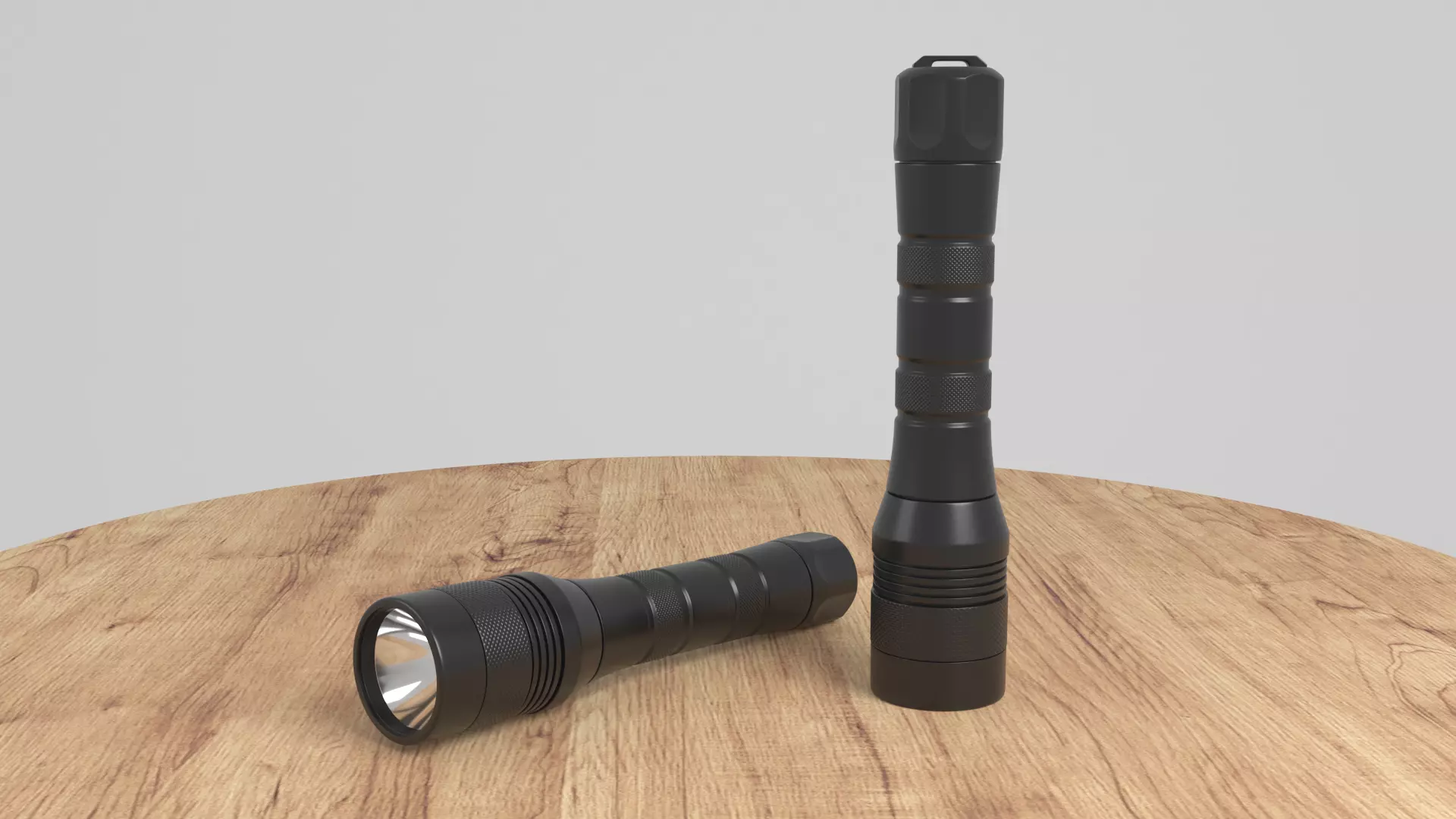 Flashlight 3D model_0