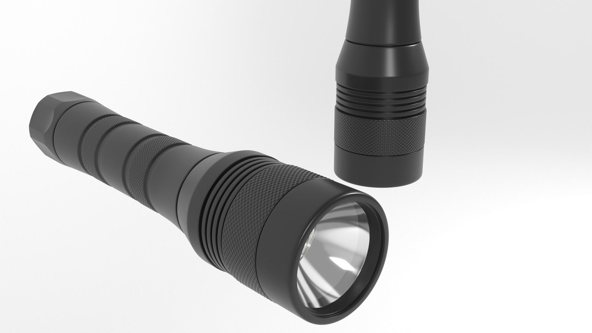 Flashlight 3D model_7