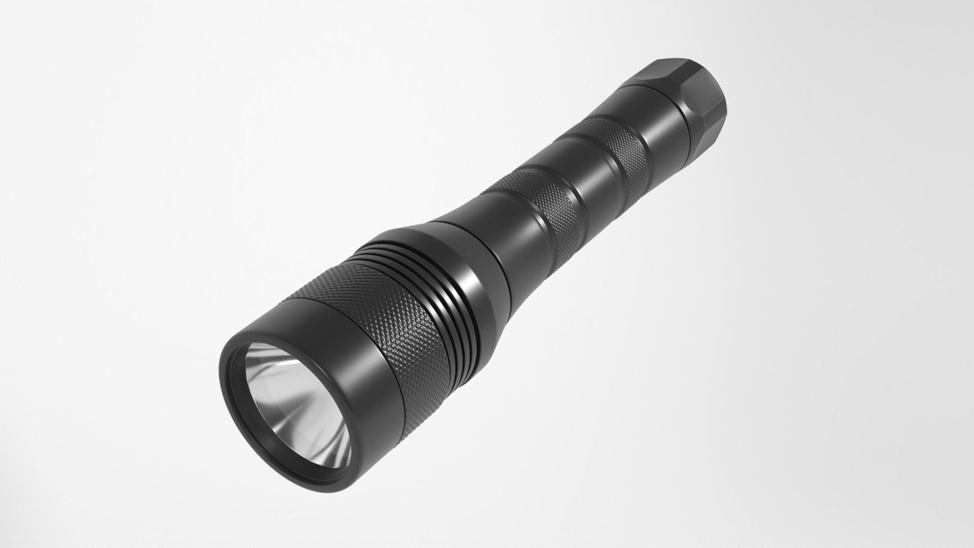 Flashlight 3D model_2