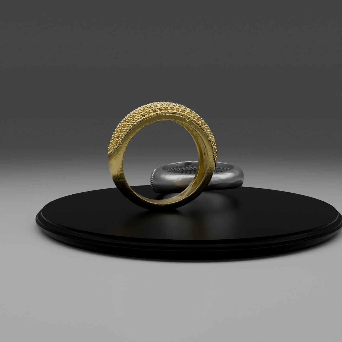 3D Ring Design 3D print model_3