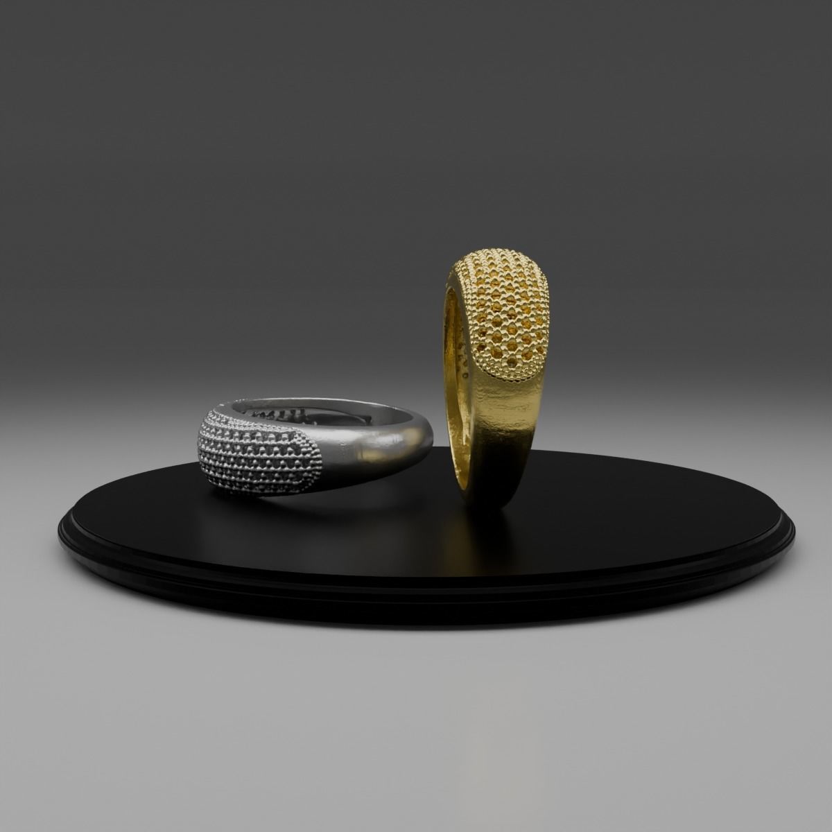 3D Ring Design 3D print model_2