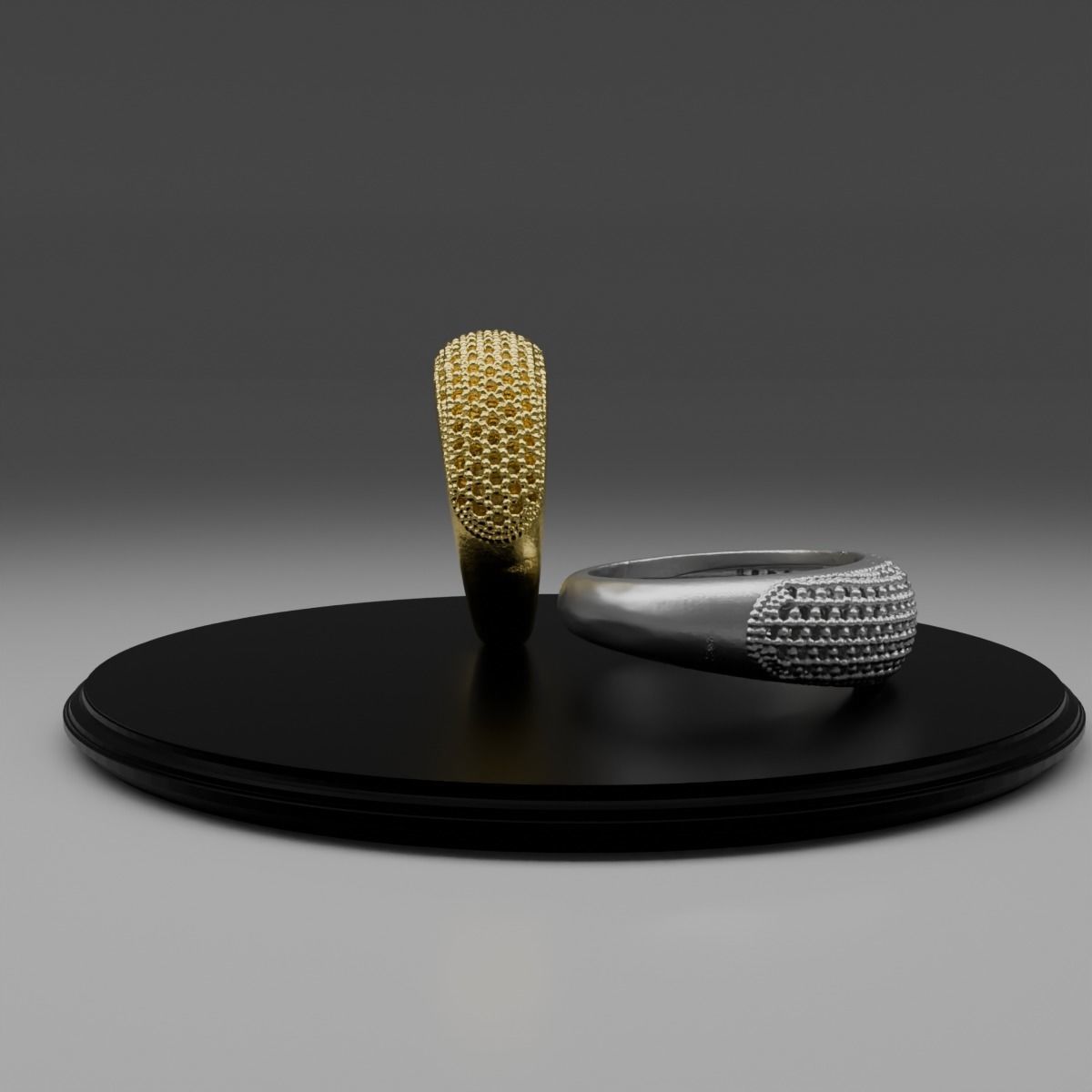 3D Ring Design 3D print model_4