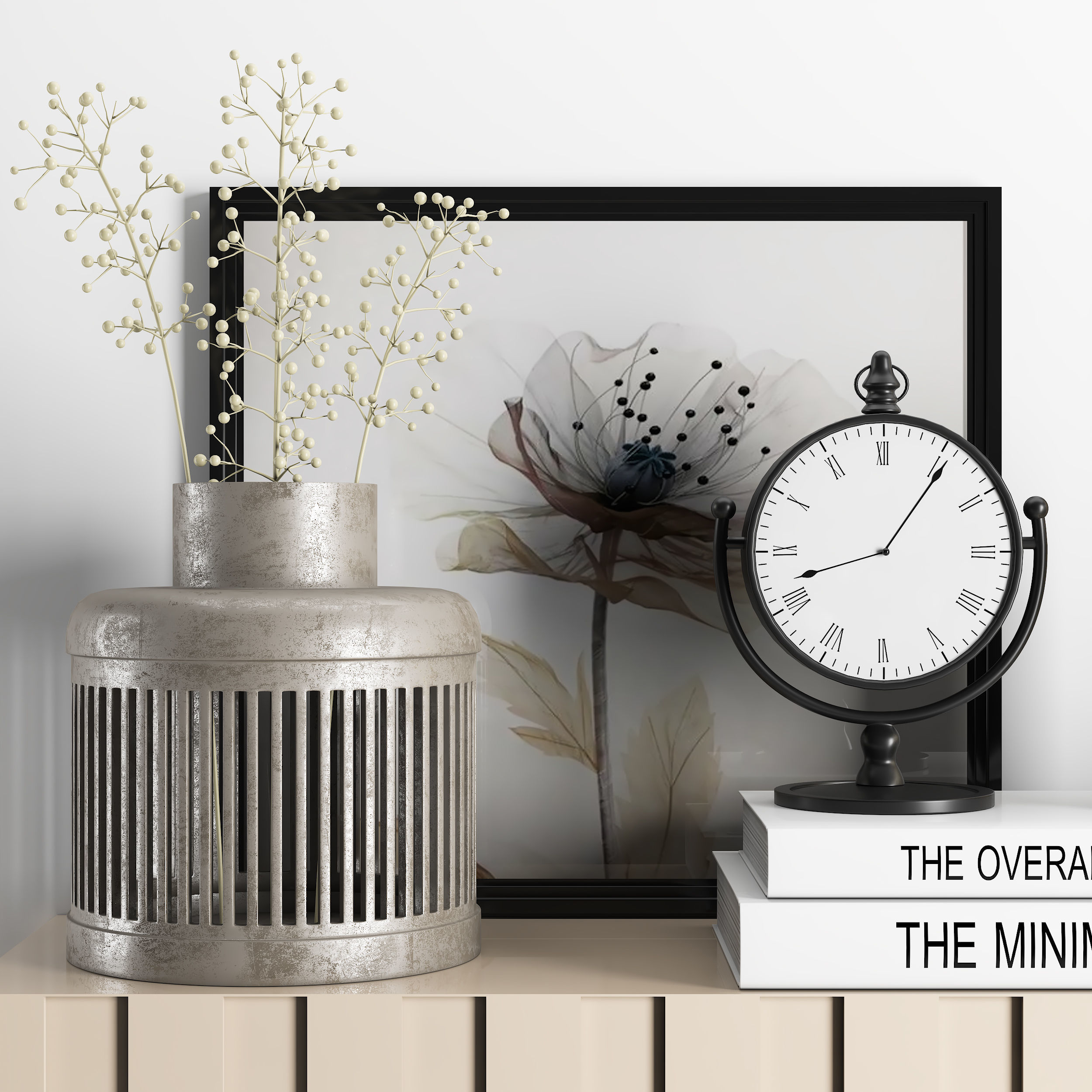 Decorative Set 01 3D model_4