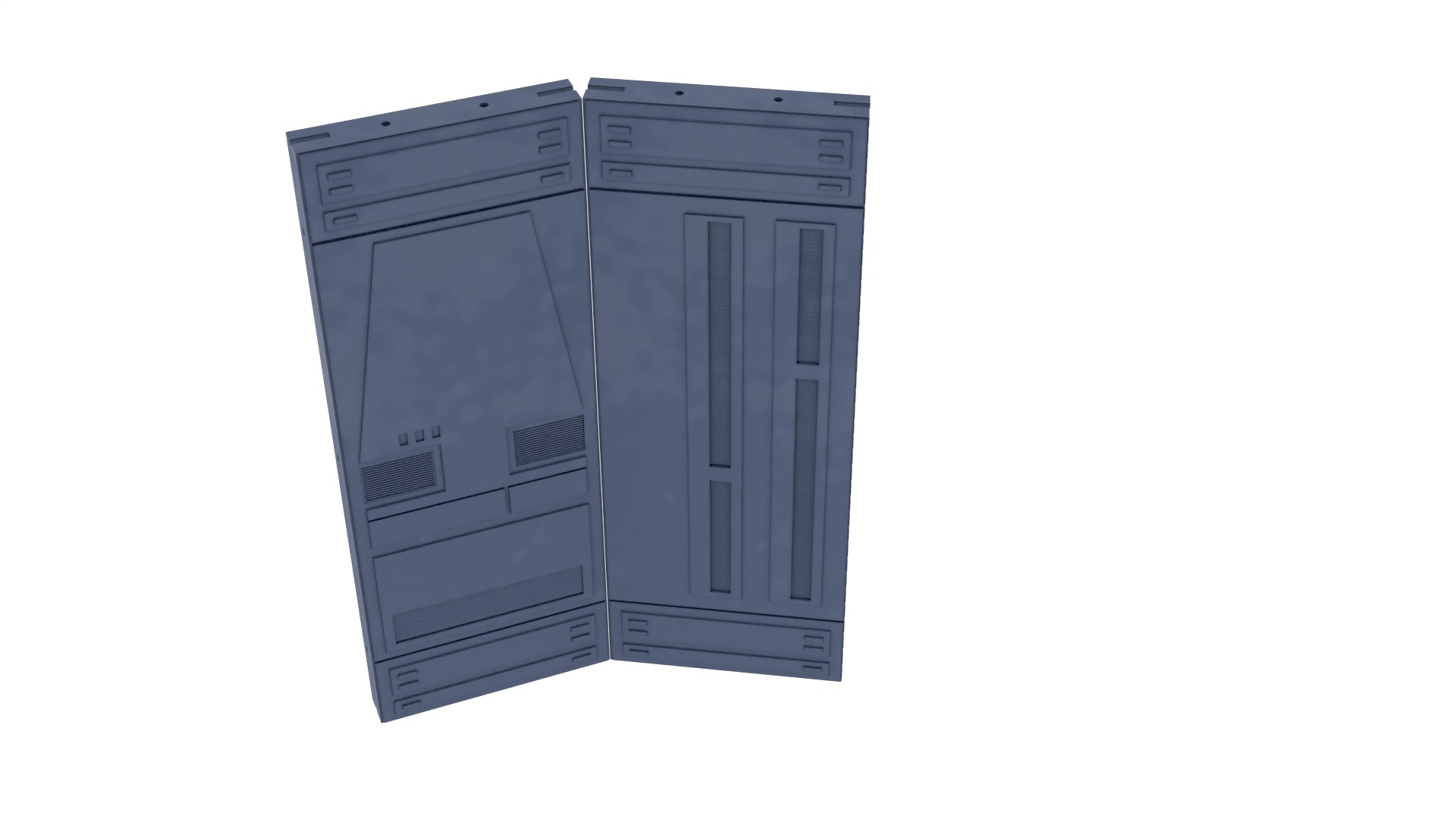 Set 7b - Death Star Hallway 2 1-12 scale Blackseries 3D Model Collection_26