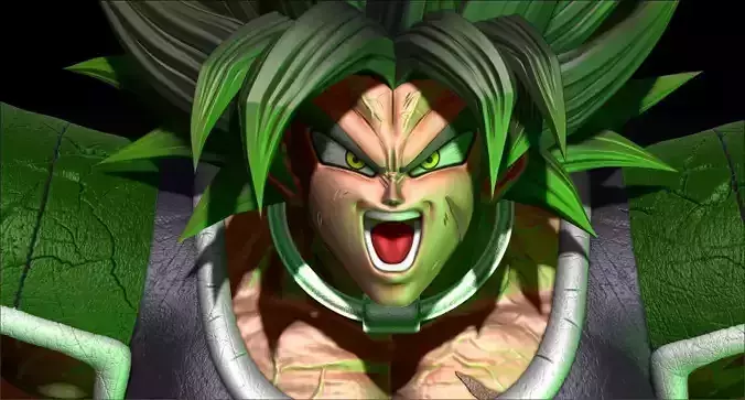 BROLY CRAZY DG SUPER 3D print model