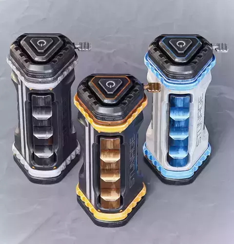 Sci-fi Grenade V6 PBR