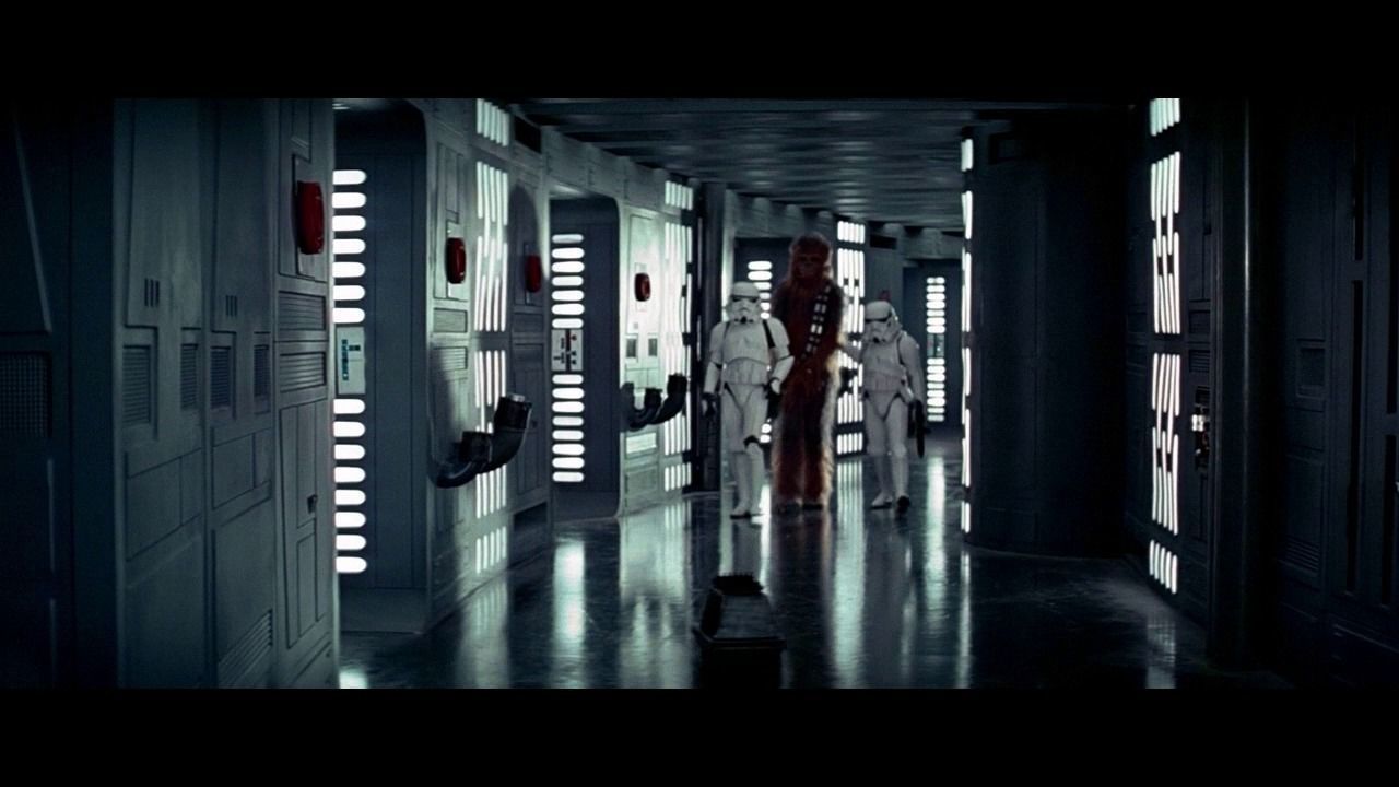 Set 7 - Death Star Hallway 1-6 scale Hottoys 3D Model Collection_28