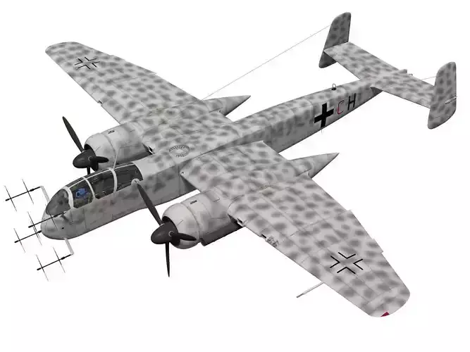 航空機・ヘリコプター APF0025 War Master Heinkel He219A-7 UHU Heinkel He 219 Uhu - Wikipedia